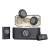 Hollyland LARK M2 Mini Combo - zestaw, bezprzewodowy system audio, 2x mikrofon (odbiorniki: USB-C i 3.5mm TRS, 24-bit, c